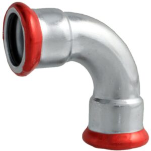 VTE press Staalverzinkt insteekbocht 90°