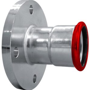 VTE press Staalverzinkt flenskoppeling PN6