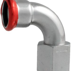 VTE press Staalverzinkt bocht 90°