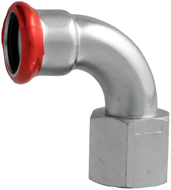 VTE press Staalverzinkt bocht 90°