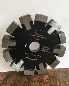 Herzo diamant freesschijf 125 x 15 medium, 12 segmenten