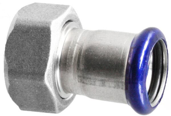 VTE Press RVS Wartelkoppeling Vlak