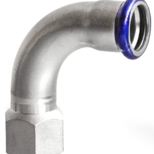 VTE Press RVS Bocht 90º