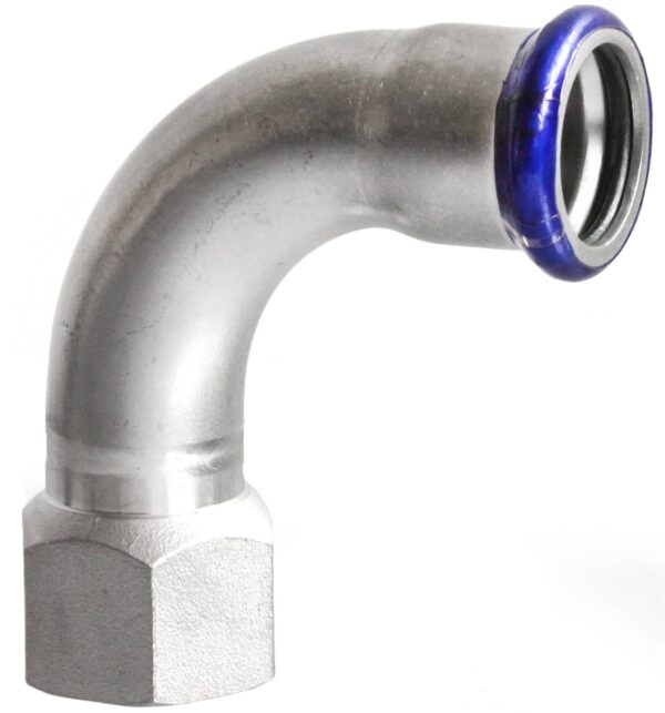 VTE Press RVS Bocht 90º