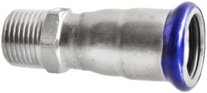 VTE press RVS puntstuk conisch