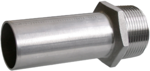 VTE press RVS insteekkoppeling conisch