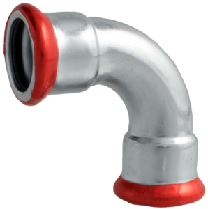 VTE press staalverzinkte bocht 90°