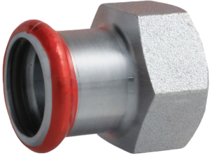 VTE press staalverzinkte schroefbus met lange binnendraad