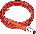 VTE 32x3 budget iso 6mm red (PE-RT/ALU/PE-RT)25mtr