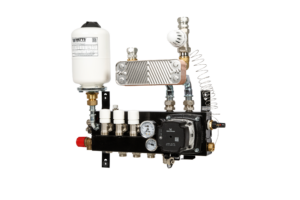 SLIM verdeler Grundfos UPM met wisselaarset