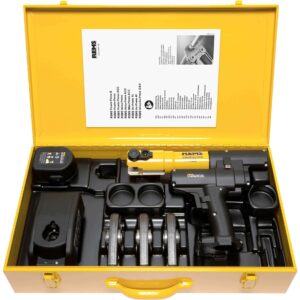 Rems Mini Press 14V perstang met 3 persbekken TH16-TH20-M26, 1 accu , L-Boxx.