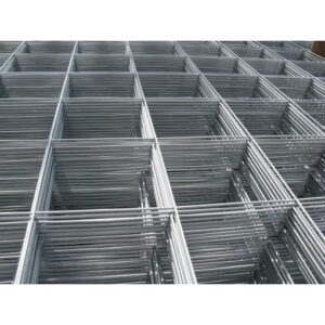 Draadstaalmatten gegalvaniseerd 20 cm x 20 cm. 2.00 x 1.00 (2,00m2).