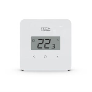Tech plus draadloos kamerthermostaat wit